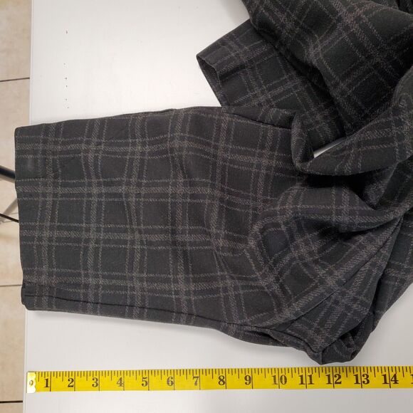 J. Jill Pants Womens Small Ponte Slim Leg Plaid Pull On Straight Leg Comfort - Picture 9 of 11